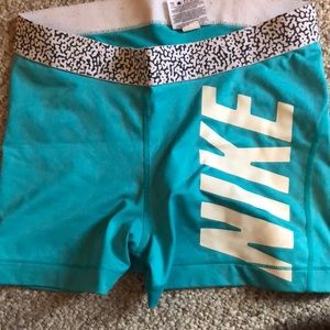 Nike pro compression shorts